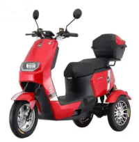 Hot Style 48V 60V 600W Maximum Speed 50km/H 3 Wheels Scooter Electric Tricycle for Adults