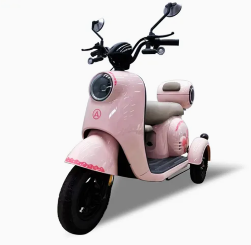 Hot Style 48V 60V 600W Maximum Speed 50km/H 3 Wheels Scooter Electric Tricycle for Adults