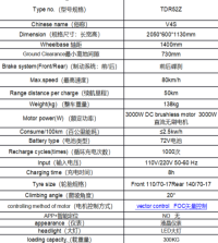 72Vbattery&LEDheadlight&Fast & Furious&TDR52Z（V4S）